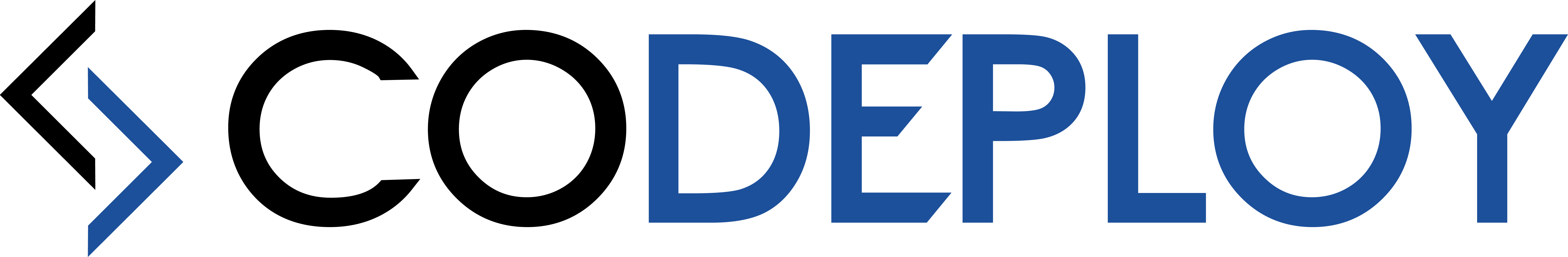 Codeploy — logo extendido